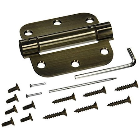 Patioplus 3.5 x 3.5 x 0.62 in. Spring Hinge Steel-US5 PA561940